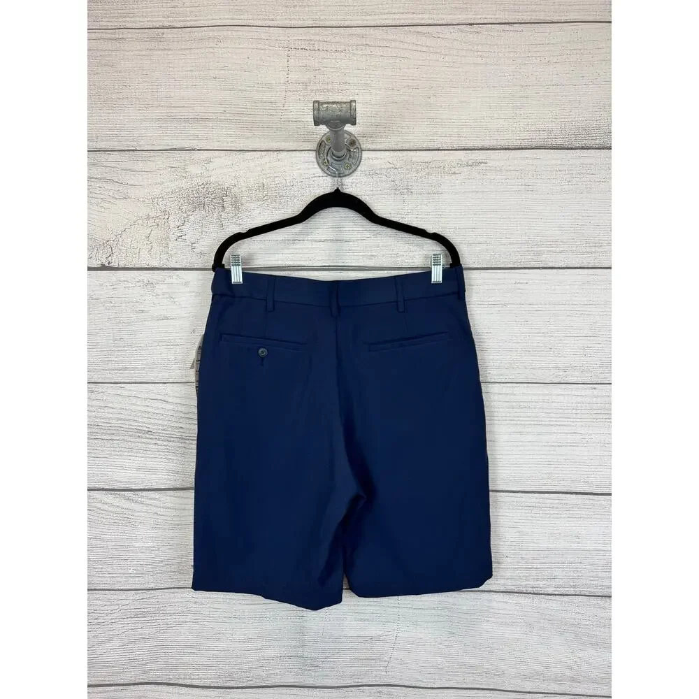 Grand Slam Performance Men's Navy Blue Golf Shorts Size 32